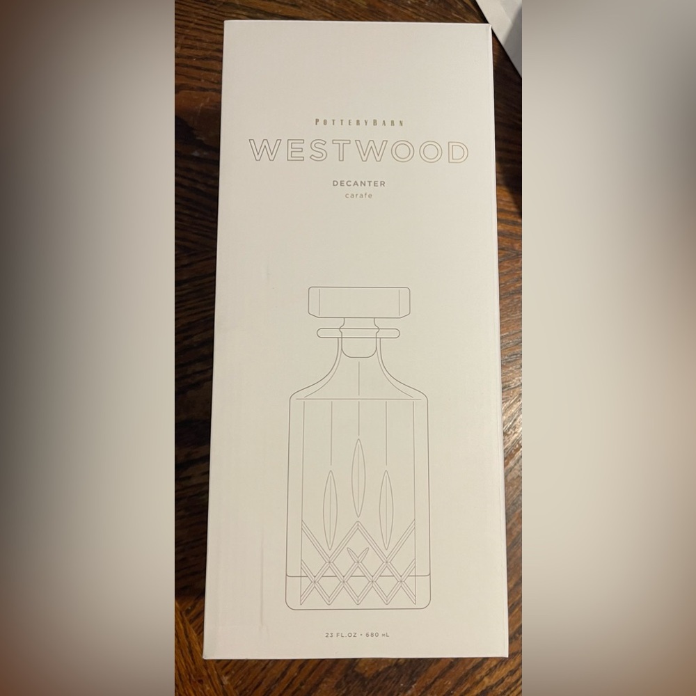 Pottery Barn Decanter